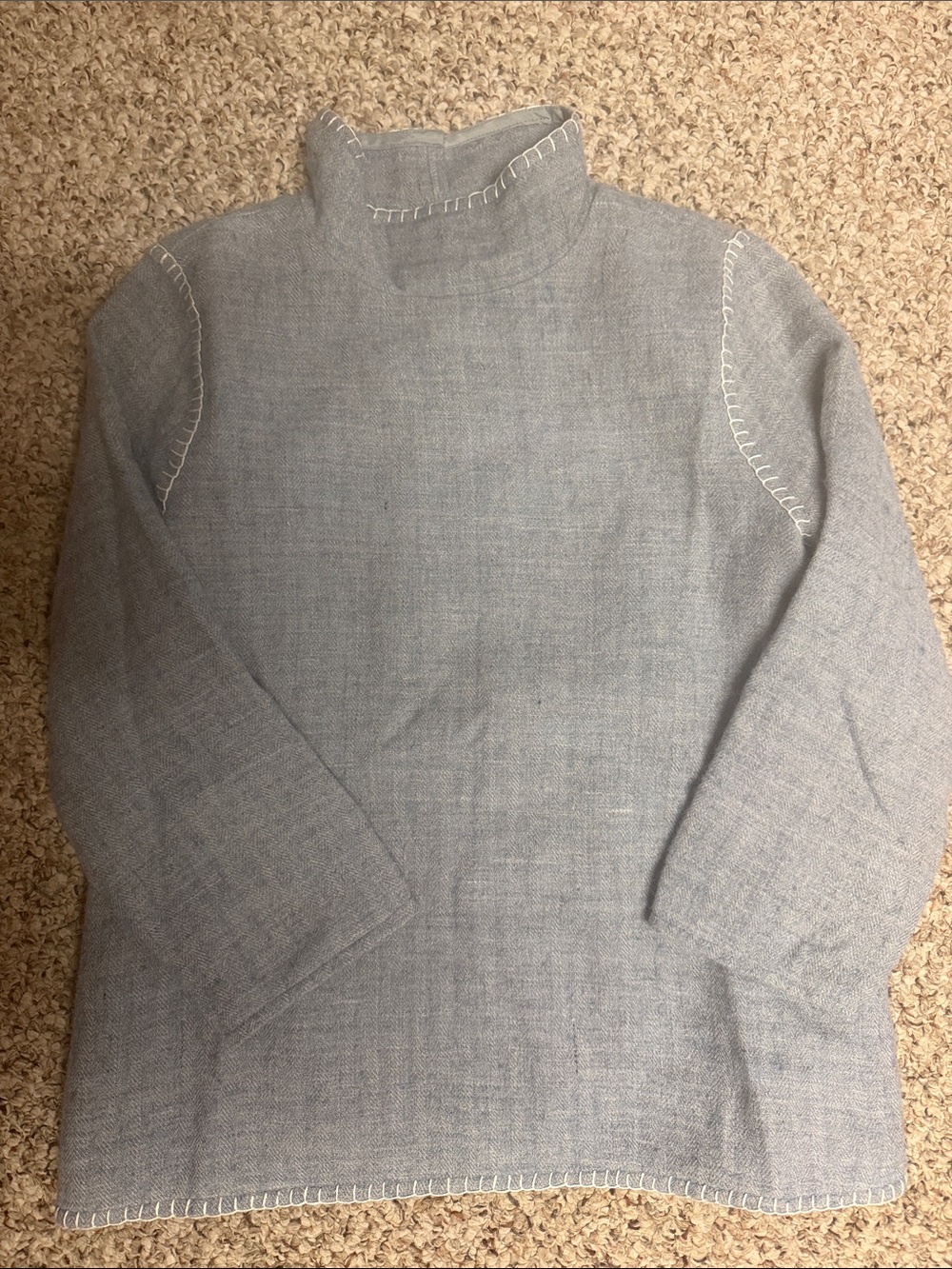 France’s Valentine wool linen lined pull over xs